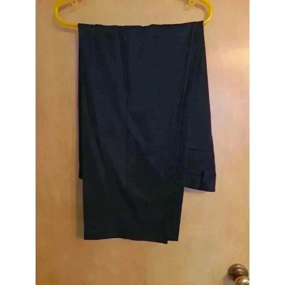 Dockers Men's Slacks Pants Trousers Dark Navy Blue Twill Classic Fit 36 … - Picture 3 of 3